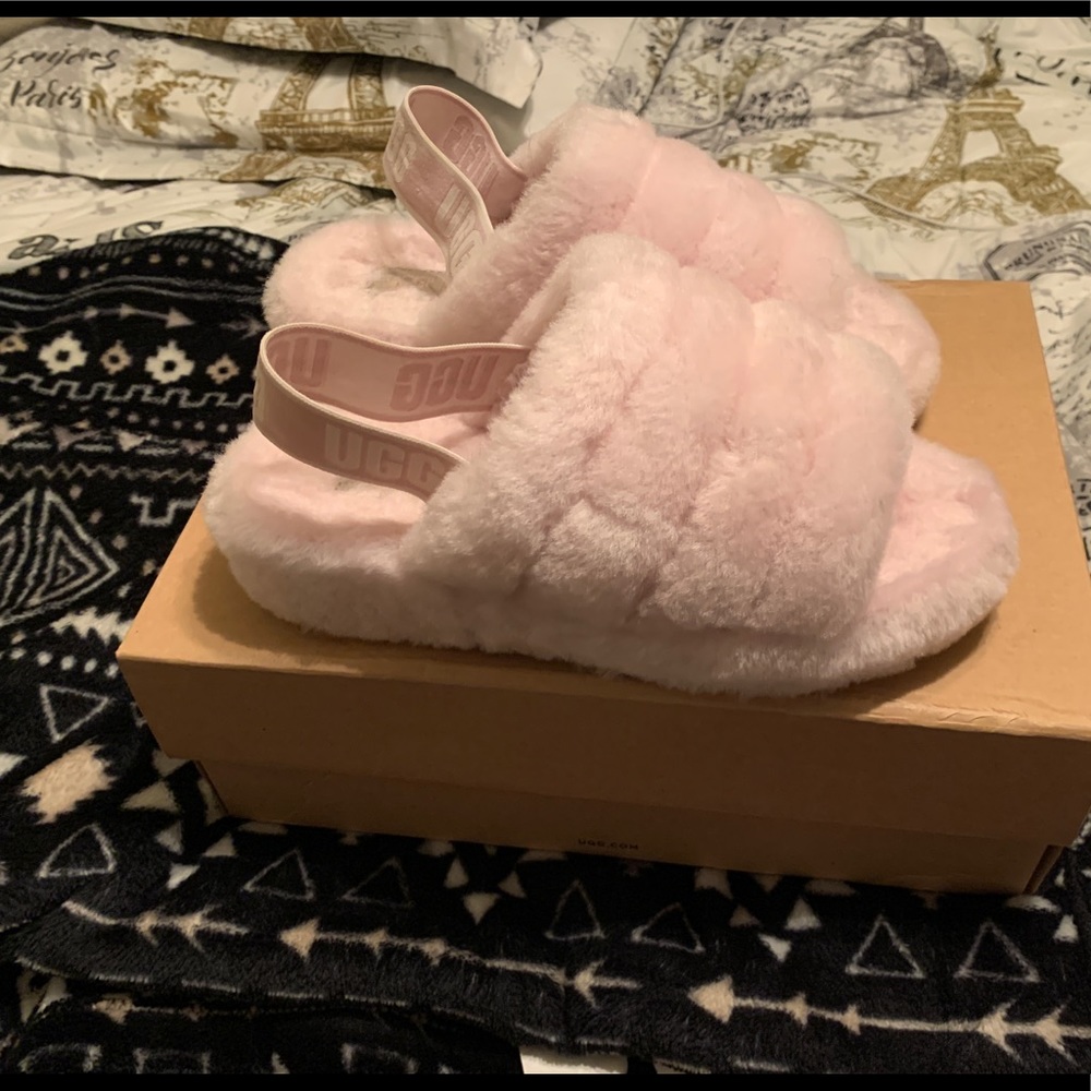 Ugg Fluff Yeah Slide (Pink)